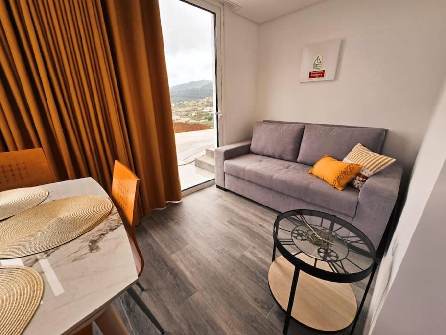 Brand New Private Modern Apartment With Patio And Sea View Calheta  Bagian luar foto