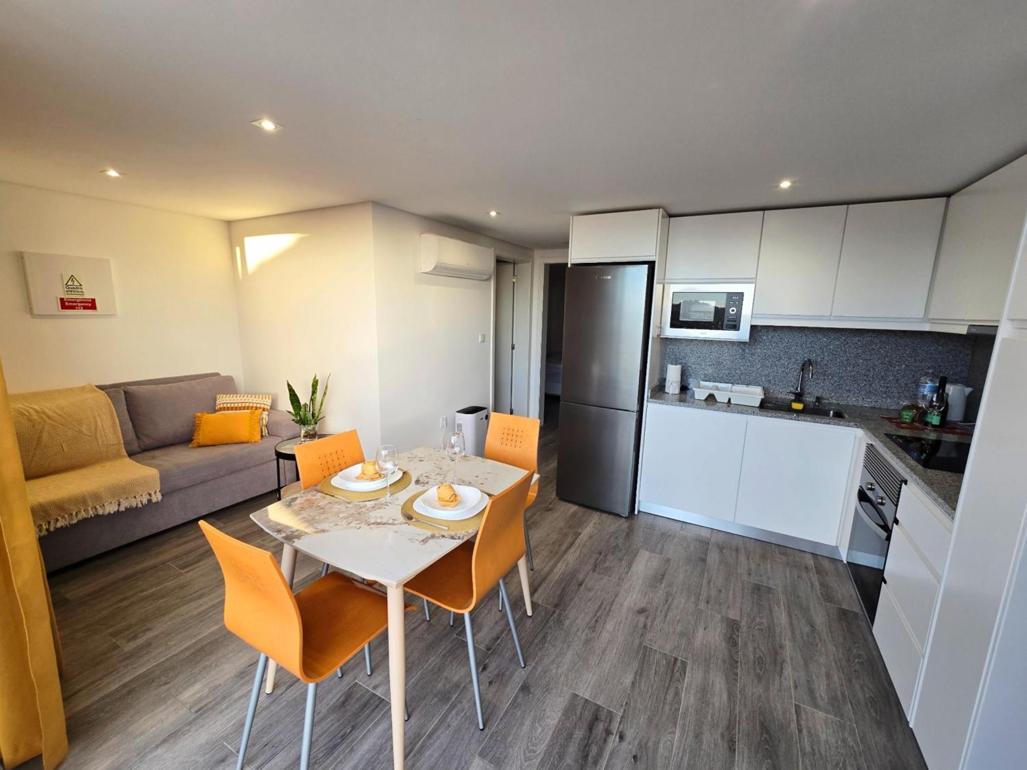 Brand New Private Modern Apartment With Patio And Sea View Calheta  Bagian luar foto