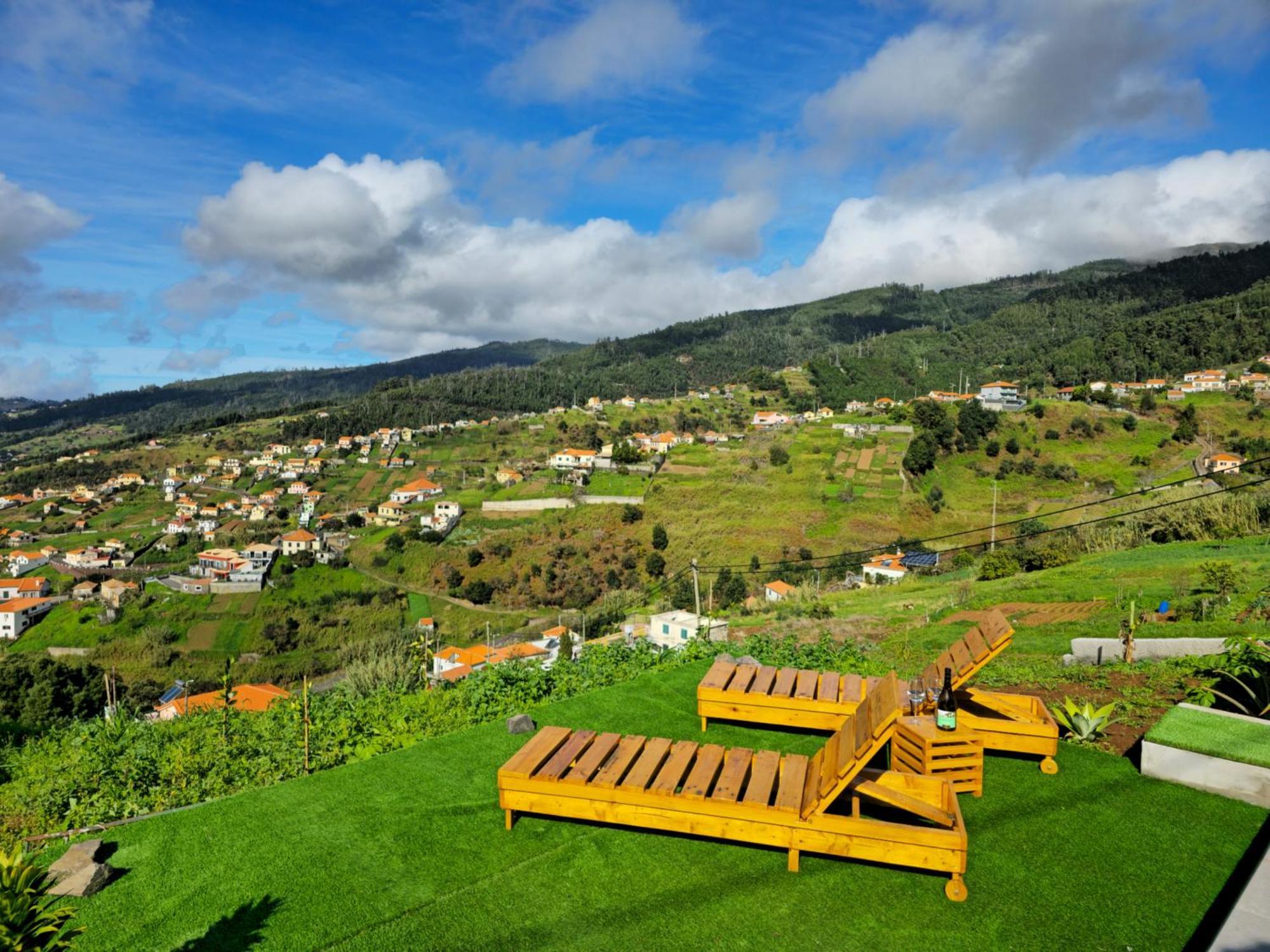 Brand New Private Modern Apartment With Patio And Sea View Calheta  Bagian luar foto